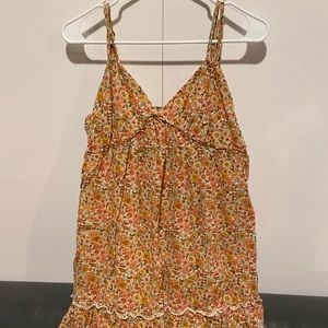 Floral summer dress